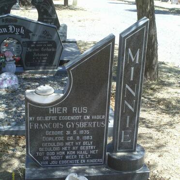 MINNIE Francois Gysbertus 1935-1983