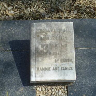 MARSHALL Sandra 1954-1958