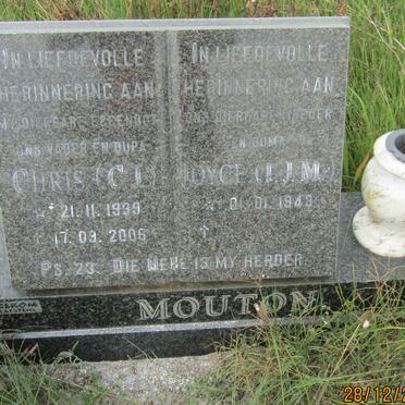 MOUTON C.L. 1939-2006 & I.J.M. 1943-