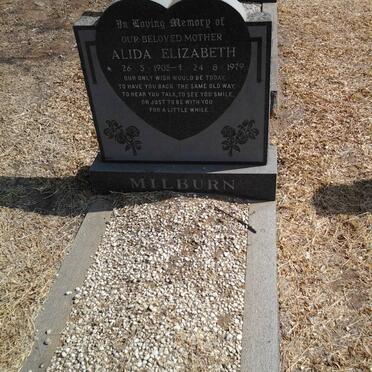MILBURN Alida Elizabeth 1905-1979