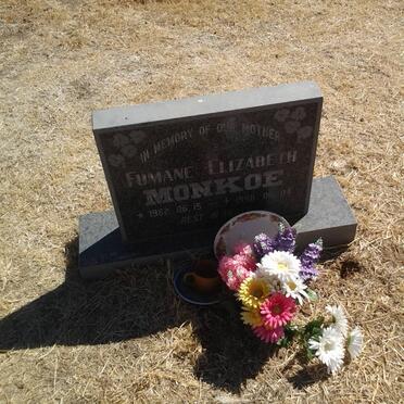 MONKOE Fumane Elizabeth 1962-1996