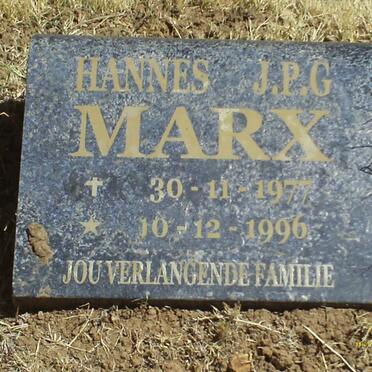 MARX J.P.G. 1977-1996