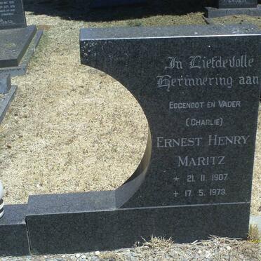 MARITZ Ernest Henry 1907-1973 &amp; Lena Dorothea 1905-1985