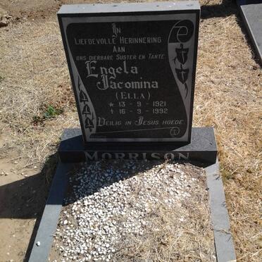 MORRISON Engela Jacomina 1921-1992