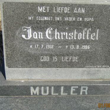 MULLER Jan Christoffel 1918-1986
