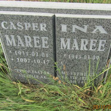 MAREE Casper 1931-2007 & Ina 1943-