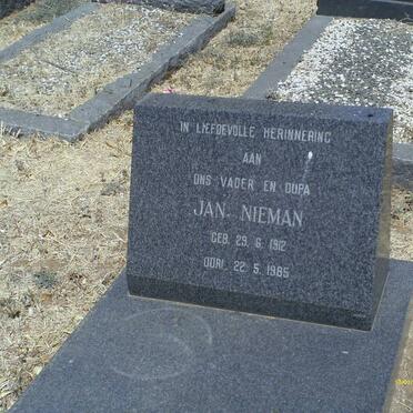 NIEMAN Jan 1912-1985 