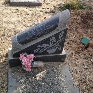NEL Anna M.E. nee Du PLESSIS 1930-1966