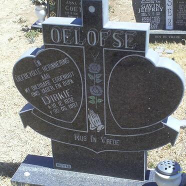 OELOFSE Dirkie 1932-1997