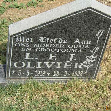 OLIVIER L.F.J. 1919-1998