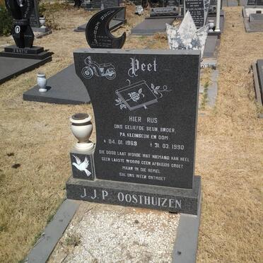 OOSTHUIZEN J.J.P. 1969-1990