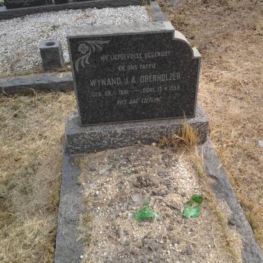 OBERHOLZER Wynand J.A. 1901-1959