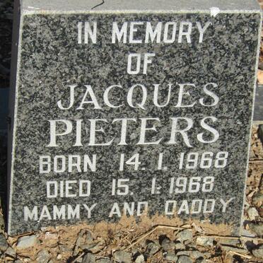 PIETERS Jacques 1968-1968