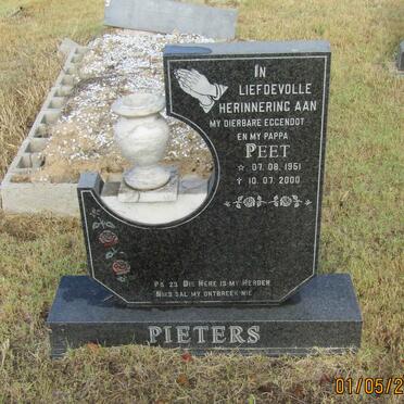 PIETERS Peet 1951-2000