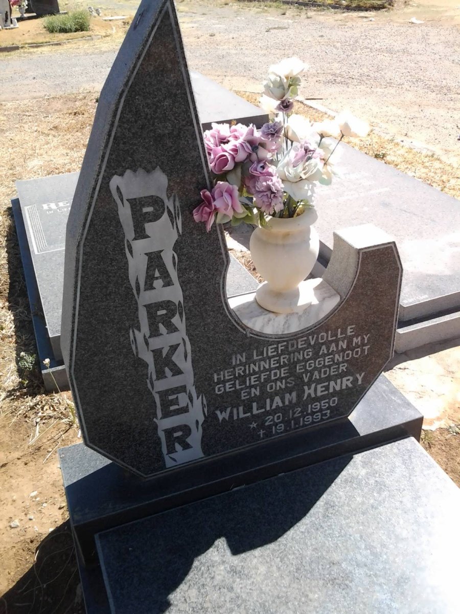 PARKER William Henry 1950-1993