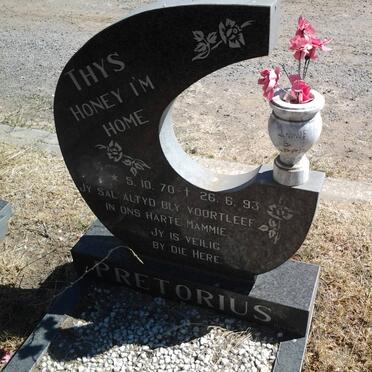 PRETORIUS Thys 1970-1993