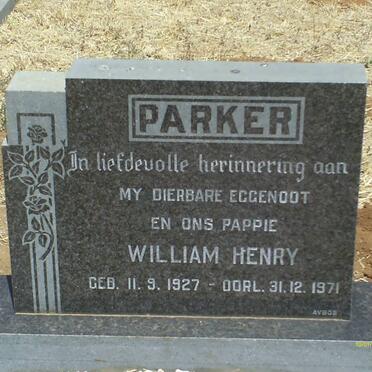 PARKER William Henry 1927-1971