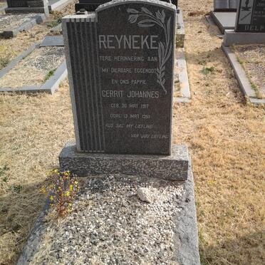 REYNEKE Gerrit Johannes 1917-1961