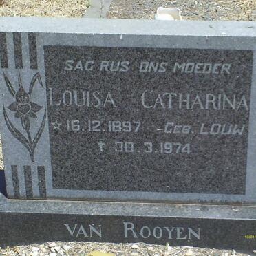 ROOYEN Louisa Catharina, van nee LOUW 1897-1974