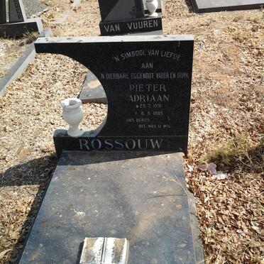 ROSSOUW Pieter Adriaan 1931-1985