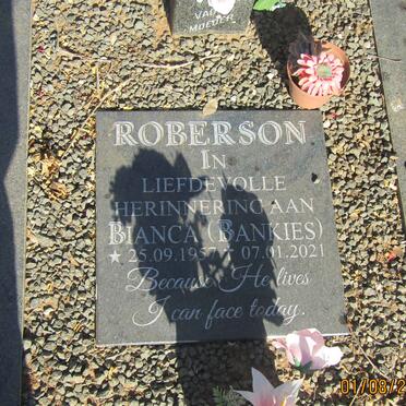 ROBERSON Edward Gerhardt 1961-1976 &amp; Bianca 1957-2021 2.