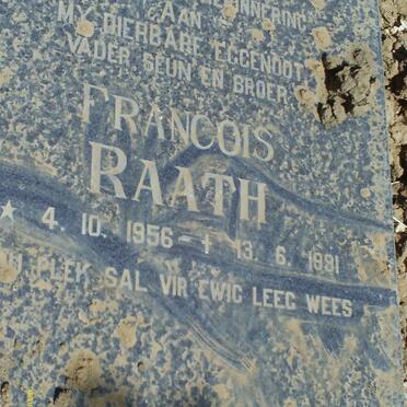 RAATH Francois 1956-1991
