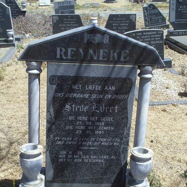 REYNEKE Steve Evert 1965-1987