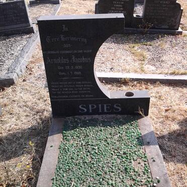 SPIES Arnoldus Jacobus 1930-1969
