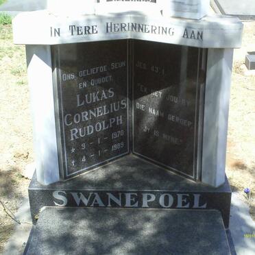 SWANEPOEL Lukas Cornelius Rudolph 1970-1989