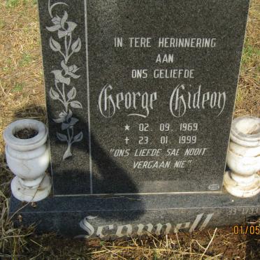 SCANELL George Gideon 1969-1999