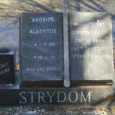 STRYDOM Andries Albertus 1946-1975