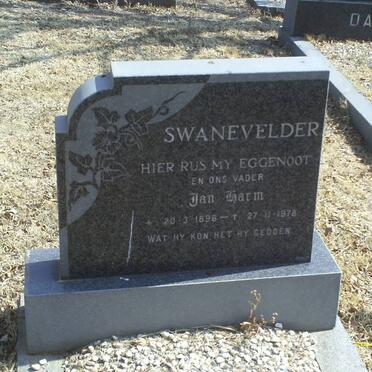 SWANEVELDER Jan Harm 1896-1978