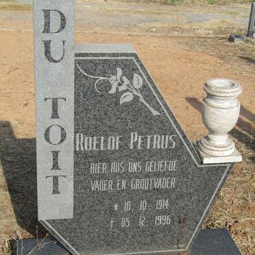 TOIT Roelof Petrus, du 1914-1996