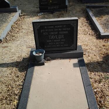 TAYLOR Neil Lindsay Rudman 1959-1981