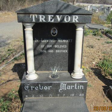 TREVOR Martin 1971-1988
