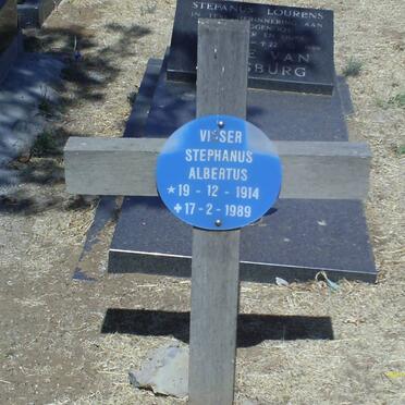 VISSER Stephanus Albertus 1914-1989