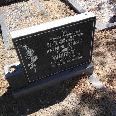WRIGHT Raymond Stuart Connoly 1923-1991