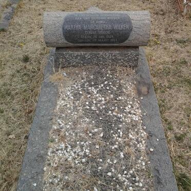 WILKEN Martha Margaretha nee VISAGIE 1904-1964