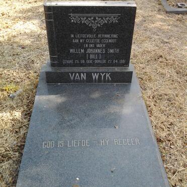 WYK Willem Johannes Smith, van 1932-1981 