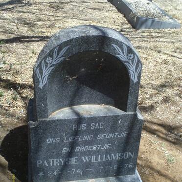 WILLIAMSON Patrysie 1974-1975