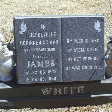 WHITE James 1979-1999
