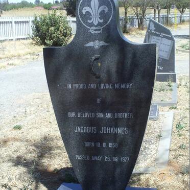 ZANDT Jacobus Johannes, van der 1958-1977