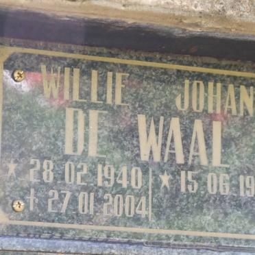 WAAL Willie, de 1940-2004 :: DE WAAL Johan 1943-