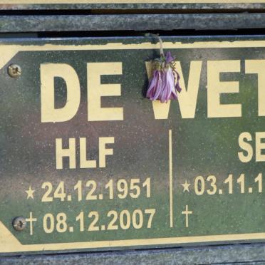 WET H.L.F., de 1951-2007 &amp; S.E. 1951-