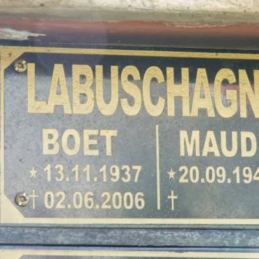 LABUSCHAGNE Boet 1937-2006 &amp; Maudie 1948-