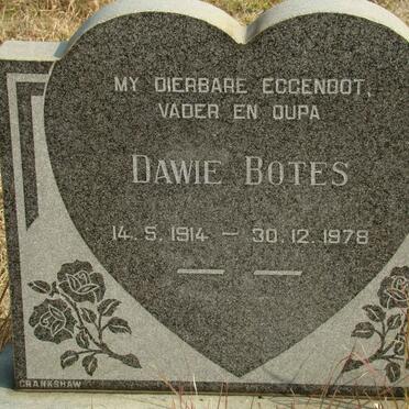 BOTES Dawie 1914-1978