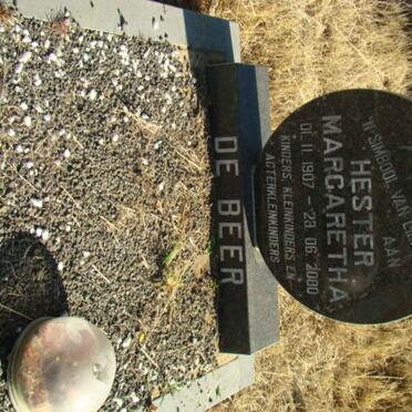 BEER Hester Margaretha , de 1907-2000