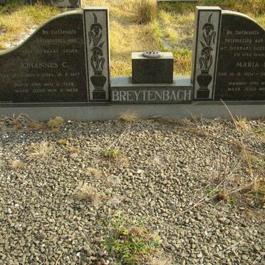 BREYTENBACH Johannes C. 1885-1977 &amp; Maria M.E. 1904-1972