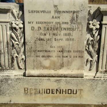 BEZUIDENHOUT D.D. 1861-1936
