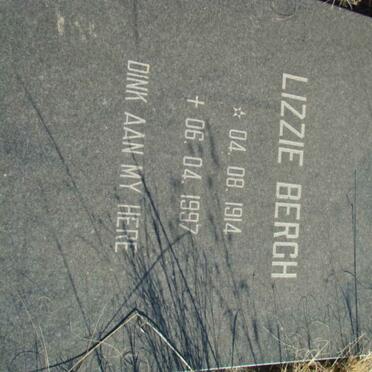 BERGH Lizzie 1914-1997